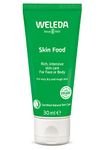 Weleda Skin Food, Dry Skin Moisturiser, Moisturising Cream & Primer, Face & Body, For Men & Women, Multiple Uses, 100% Certified Natural, Organic, 30ml