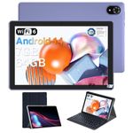 DOOGEE U9 2024 Newest Android 14 10" Tablet 7GB RAM+64GB ROM 1TB TF, Bluetooth 5.0 WIFI 6 Tablet, Android Tablets 1280x800 HD IPS Screen, OTG, Type C, 3.5mm Heakphone Jack, Tablet PC 2024 - Purple