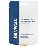 DR.VEGAN Debloat & Detox | Bloating, Digestion, Liver Support | Vitamins & Supplements | 60 Capsules - 30 Day Supply