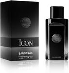 Banderas - The Icon Eau De Perfume For Men - Long Lasting - Virile, Elegant, Trendy And Sexy Scent - Wood, Amber, And Sandalwood Notes - Ideal For Special Events - 100Ml
