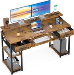 ODK Computer Desk with Drawers, 55 