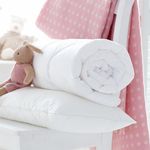 EGYPTO Premium Quality Non-Allergenic Hollowfibre Baby Toddler Cot Bed Pillow