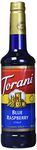 Torani Blue Raspberry Syrup Plastic Bottle, 750 ml