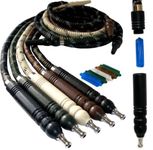 A.K.TRADERS Wooden MYA Type Hookah Hose Ice Pipe (Colour May Vary), 72 inches