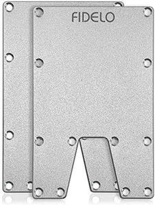 Fidelo ECLIPSE Minimalist Wallet Faceplates – Slim Wallet Credit Card Holder NOT INCLUDED