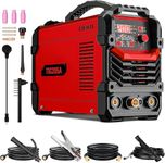 TIG Welder：DEKOPRO 205Amp AC/DC Dual Voltage Tig/Stick/Clean Welders with Foot Pedal Interface Pulse TIG ARC Welding Machine Kit