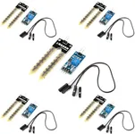 JESSINIE 5pcs Soil Moisture Sensor LM393, DIY 3.3V-5V Hygrometer Module for Arduino Automatic Watering System Robot Smart car