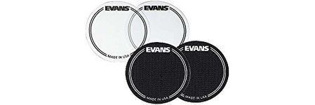 Evans EQPB1 EQ Single Pedal Patch - Black Nylon