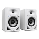 Pioneer DJ DM-40D-BT 4-inch Active Monitor Speaker with Bluetooth - Desktop Monitor System - White