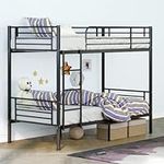 Lumelay Bunk Bed Twin Over Twin, He