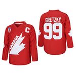 Men's #99 Gretzky Labatt Team Coupe Canada Cup Ice Hockey Jersey Stitched Size XXL