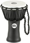 Meinl Percussion JRD Djembe Instrument - Very Small Handdrum - Travel Instrument - Diameter 7 Inches - Plastic, Black (JRD-BK)