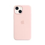 Apple Silicone Case with MagSafe (for iPhone 13 Mini) - Chalk Pink