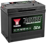 Yuasa L26-80 12V 80Ah 560CCA Maintenance Free High Performance Leisure & Marine Battery