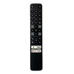 WONIRY Remote Control Compatible for TCL TV with ZEE5 Netflix and Prime Video Hot Keys Replacement of Original TCL Remote for LED Smart 4K Android TV RC901V(Without Voice)