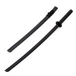 Martial Arts Black Polypropylene Bokken With Scabbard