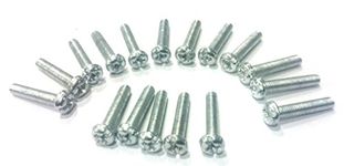 Invento 30 pcs M3 x 8 mm 3mm Pan Head Screws for DIY Projects