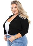 Womens Plus Shrug Sweaters