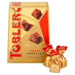 Toblerone Truffles Chocolate Treats Pack With Velvety Smooth Milk Chocolate Centre With Crunchy Almond Nougat 180Gm Gift Box