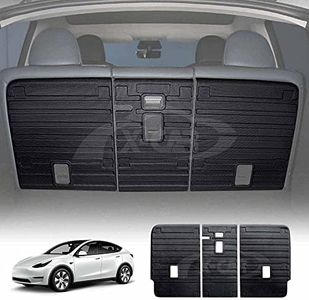 X-CAR Rear Seats Kick Mats Protectors for Tesla Model Y 2022-2024 Interior Liners TPE All-Weather 3D Moulded Accessories