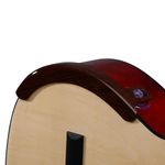 Classical Guitar Armrest, Acoustic, Flamenco Guitar Arm Rest Dark Brown color, non-adhesive