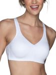 Vanity Fair Women's Wireless Comfort Bra, Customize Your Shape & Support: Convertible Straps, Easy Pullover, Back Smoothing, Convertible Straps - White, X-Large