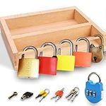 Inslat Montessori Lock and Key Toy 