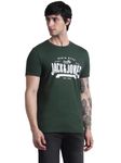 Jack & Jones Mens Green Slim Fit T-Shirt