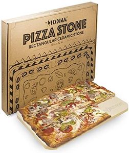Kona Gourmet 15"x12" Rectangle Cordierite Pizza Stone