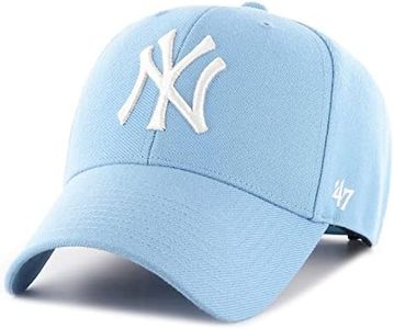 47 Brand Snapback Cap - MVP New York Yankees Columbia, Blue, One Size