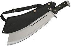 SZCO Supplies 18.25" Black Wood Bully Machete (926948-BK)