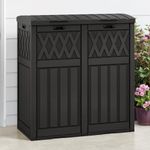 DWVO 66 Gallon Double-Bin Outdoor T