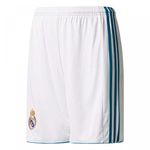 adidas Unisex Children's Real Madrid Home Shorts Real Madrid Home Shorts Replica, unisex_child, B31117, White/Vivtea, 128