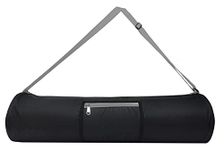 Panchtatava Oynex Black Grey Yoga Mat Bag | Yoga Mat Cover for Men & Women ONLY Bag