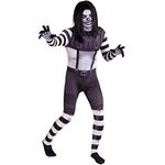 Morphsuits Official Adults Laughing Jack Scary Urban Legend Creepy Pastas Halloween Fancy Dress Costume - XX-Large