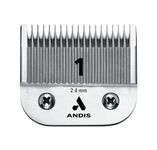 Andis pro ceramic edge one set blade, 1 Count, Silver, 1 Count (Pack of 1)