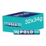 Polo Spearmint Mint Tube 34g x Case of 32