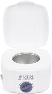 Satin Smooth Professional Single Wax Warmer for Hair Removal – SSW12C, Compact Wax Heater with Adjustable Temperature Control, Ideal for All Waxing Types
