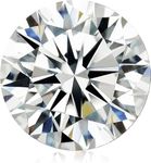 Mingle® 0.3-5 Carats Moissanite Stone Diamond Loose D Color VVS1 Clarity with GRA Certificate for Ring Earrings Pendant Bracelets Jewelry Making Valentine's Day Gift. (Round Cut, 2.5 Carats)