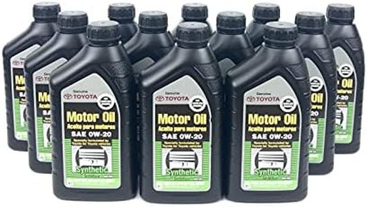 Toyota Case of 12 Quarts Full Synthetic 0W-20 Oil