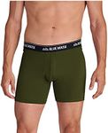 Hatley Men's Joke Boxers Underwear, Kiss My Bass-Green Color, XL