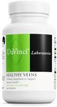 DAVINCI Labs Healthy Veins - Dietary Supplement to Support Vascular Health and Proper Structure of Leg Veins* - with Vitamin C, Diosmin, and More - Gluten-Free - 60 Vegetable Capsules