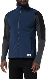 Helly Hansen Men's Paramount Softshell Vest, 597 Navy, Large