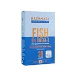 HASHMATS Health Fish Oil Omega-3 (30 Softgels) Supplement | Halal Suitable | Mfd with Pharmaceutical Grade Technology