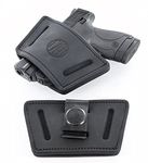 1791 Universal Medium Gun Holster, OWB/IWB CCW Holster, Right & Left Handed - Fits 1911, SIG P938, P238, Glock 19, Glock 43, Ruger LCP, SR22, LCR, Walther, S&W, Browning, Beretta, Keltec