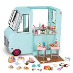 Our Generation Dolls Sweet Stop Ice Cream Truck for Dolls, 18-Inch , Blue