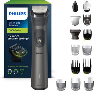 Philips Series 7000 Multigroom Trimmer – All-in-One Grooming Kit