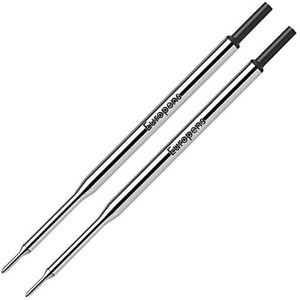 Papermate Compatible para bolígrafos – medio punto – , 2 unidades, color BLACK [Twin Pack]