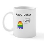 CafePress Scary Lesbian Mug 11 oz (325 ml) Ceramic Coffee Mug