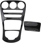 Console Panel,ABS Center Console Panel Decoration Cover Trim for C-Class W205/GLC-Class W253 15-18for w205 acarbon fiber+w205 carbon+mercedes w205+w205 console +Auto
